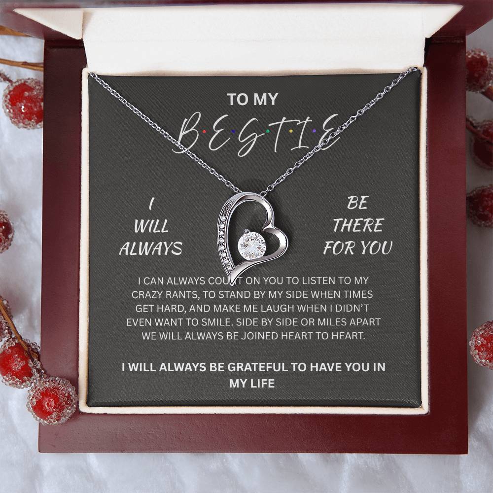 Brilliant Forever Love Necklace for your Very "Best friend"