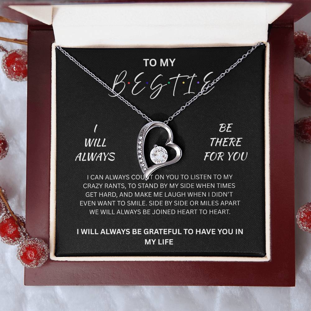 Brilliant Forever Love Necklace for your Very "Best friend"