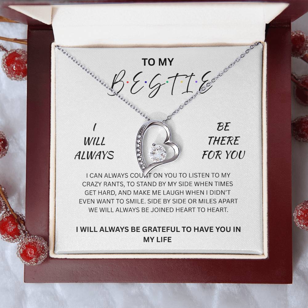 Brilliant Forever Love Necklace for your Very "Best friend"
