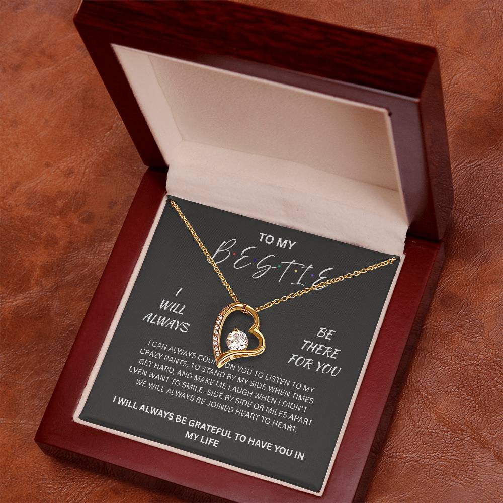 Brilliant Forever Love Necklace for your Very "Best friend"