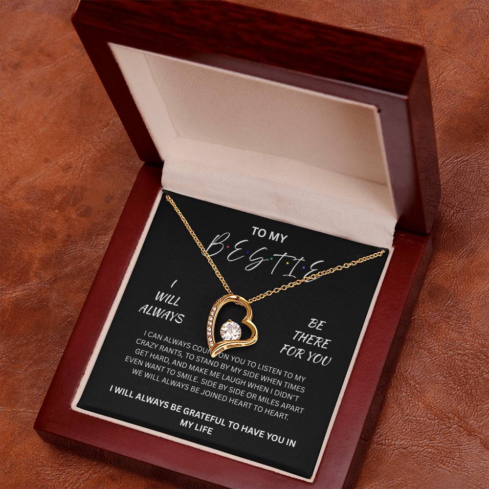 Brilliant Forever Love Necklace for your Very "Best friend"