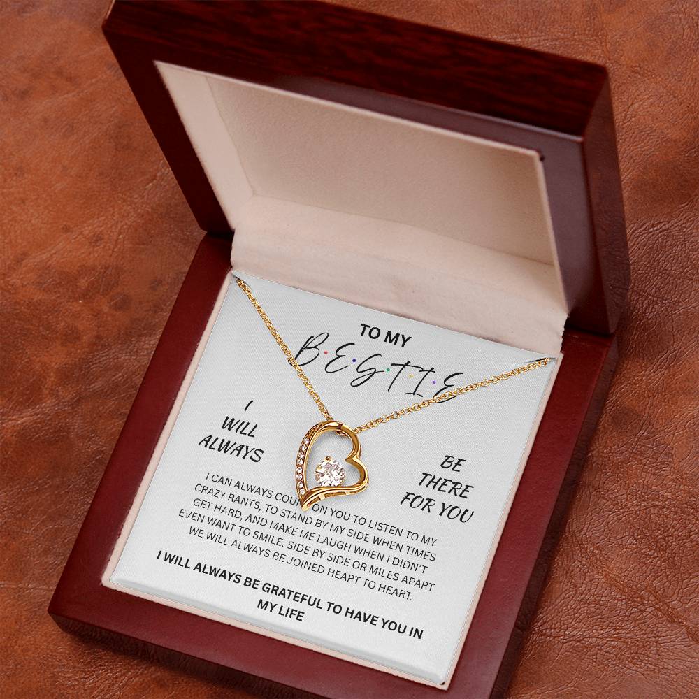 Brilliant Forever Love Necklace for your Very "Best friend"