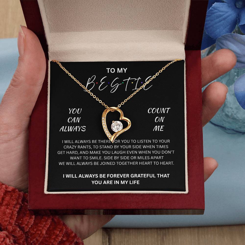 Brilliant Forever Love Necklace for your Very "Best friend"