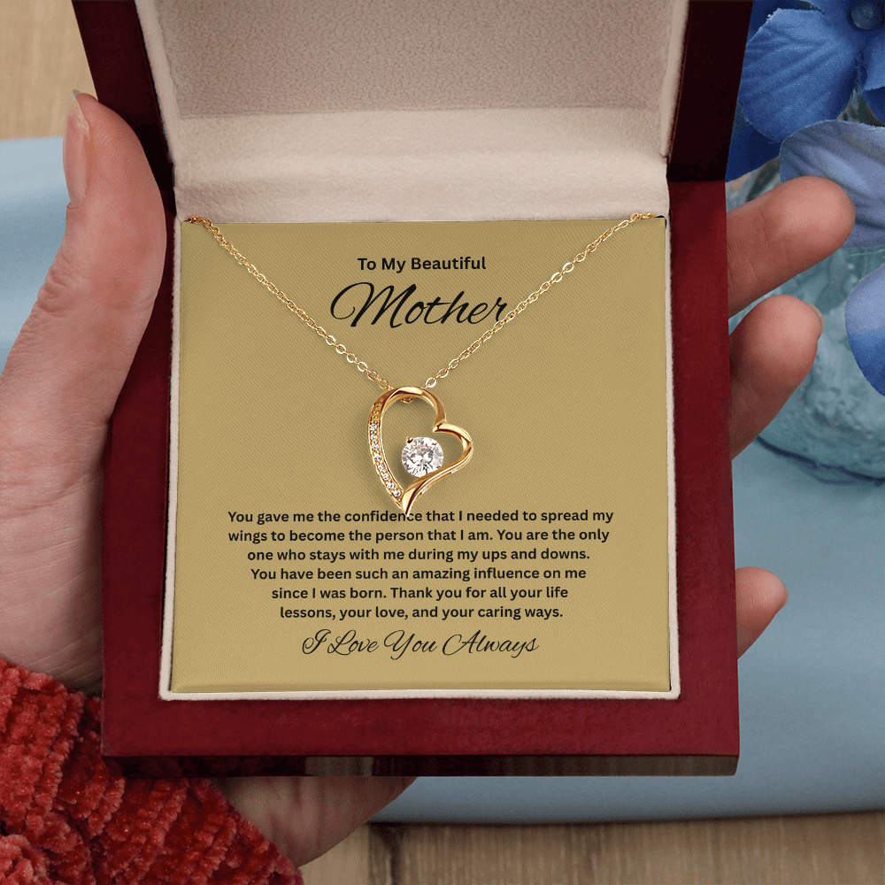 Unforgettable Gift for Mom "To My Beautiful Mother"