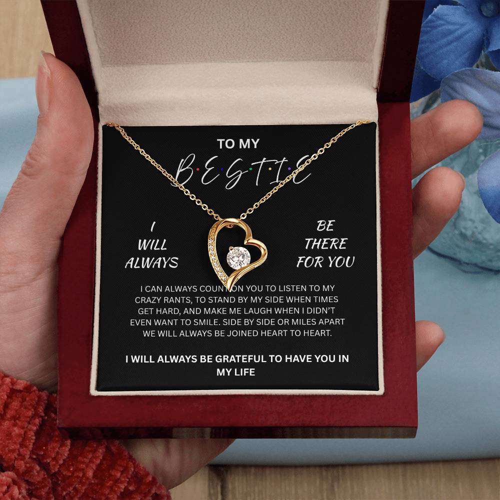 Brilliant Forever Love Necklace for your Very "Best friend"