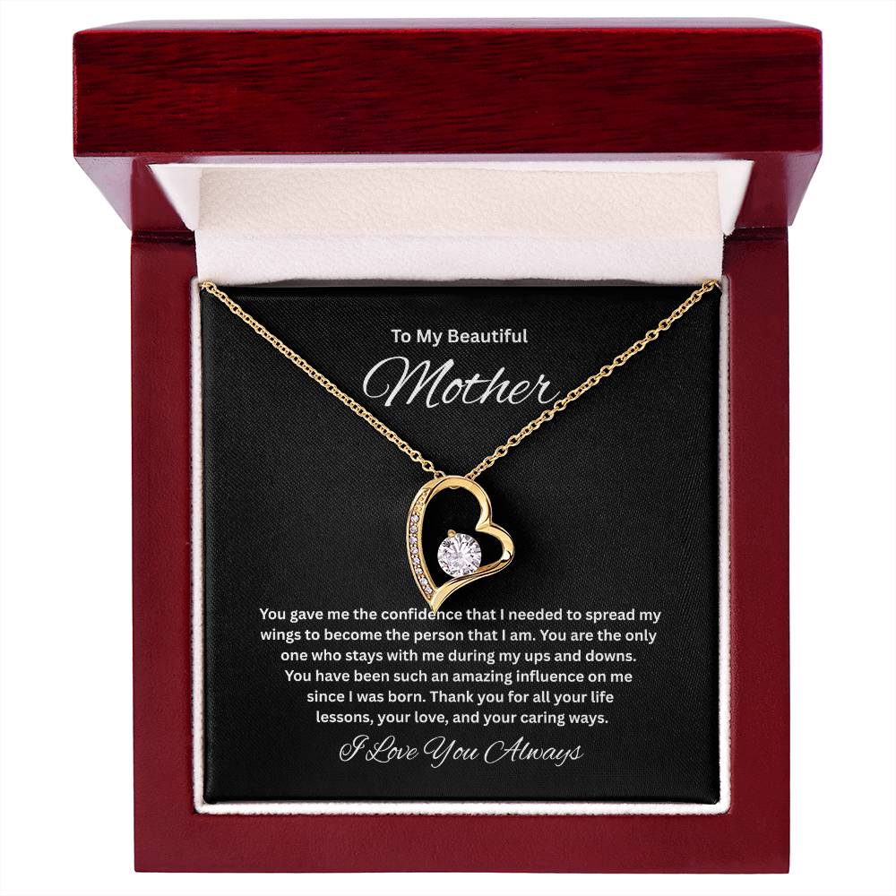 Unforgettable Gift for Mom "To My Beautiful Mother"
