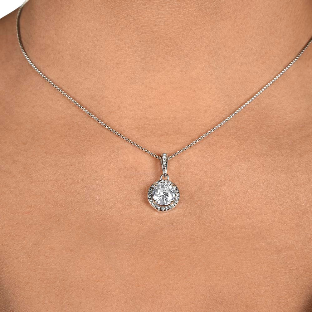 The Gift of Forever love "To My Beautiful Granddaughter" Eternal Hope Necklace