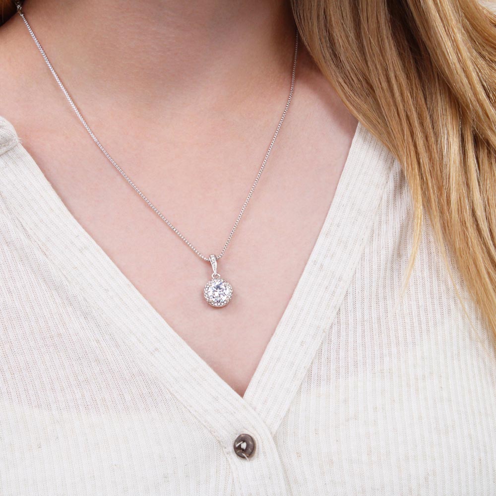 The Gift of Forever love "To My Beautiful Granddaughter" Eternal Hope Necklace