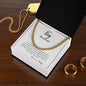 Bold Cuban Link Chain "To My Big Brother"