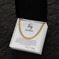 Bold Cuban Link Chain "To My Big Brother"