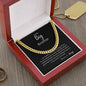 Bold Cuban Link Chain "To My Big Brother"