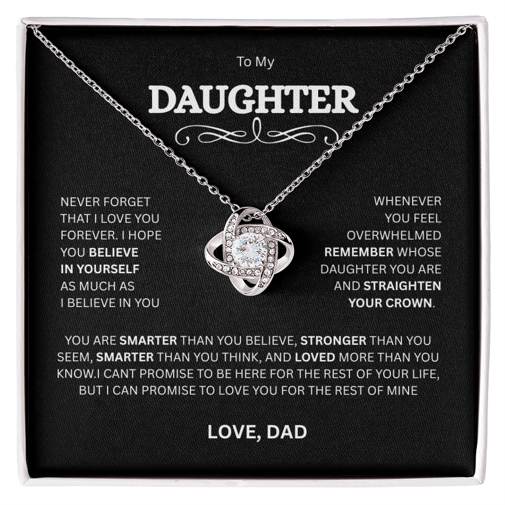Gift for Daughter "To My Daughter, Love Dad"