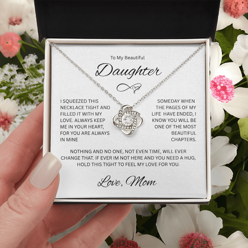 Dazzling Gift for Daughter "To My Beautiful Daughter, Love Mom
