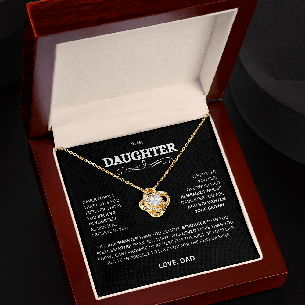 Gift for Daughter "To My Daughter, Love Dad"