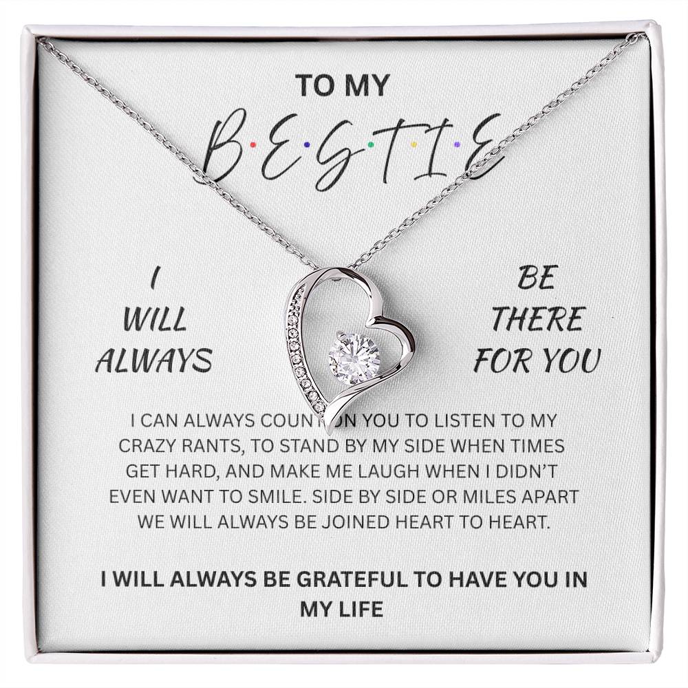 Brilliant Forever Love Necklace for your Very "Best friend"