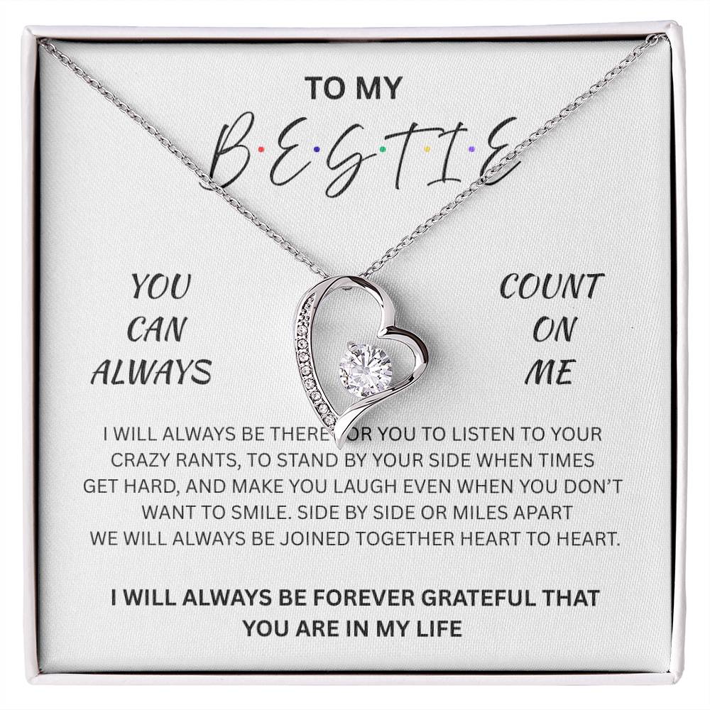 Brilliant Forever Love Necklace for your Very "Best friend"
