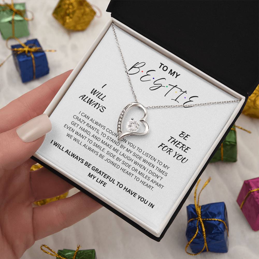 Brilliant Forever Love Necklace for your Very "Best friend"