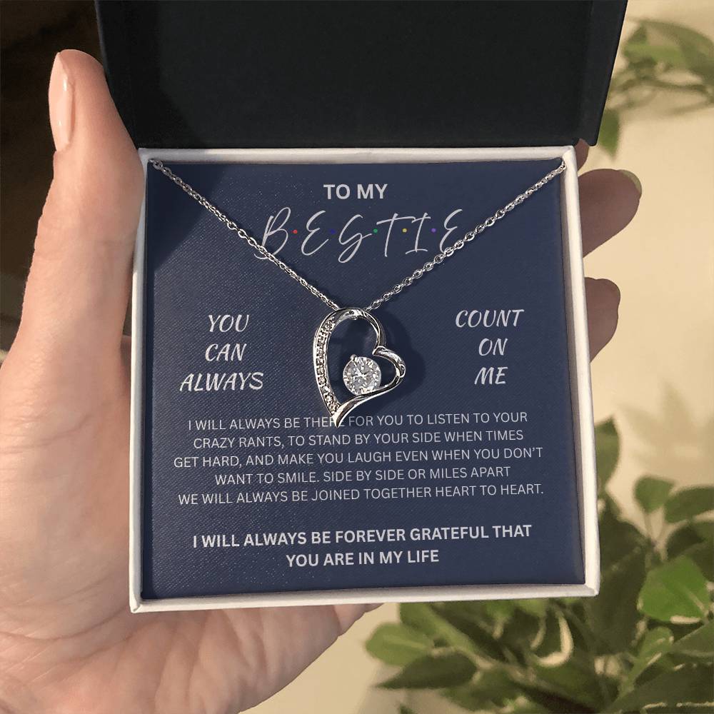 Brilliant Forever Love Necklace for your Very "Best friend"