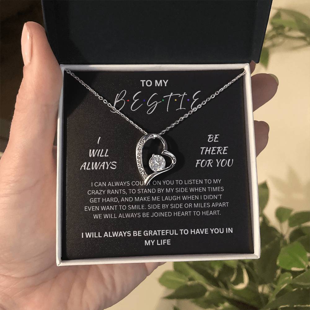 Brilliant Forever Love Necklace for your Very "Best friend"