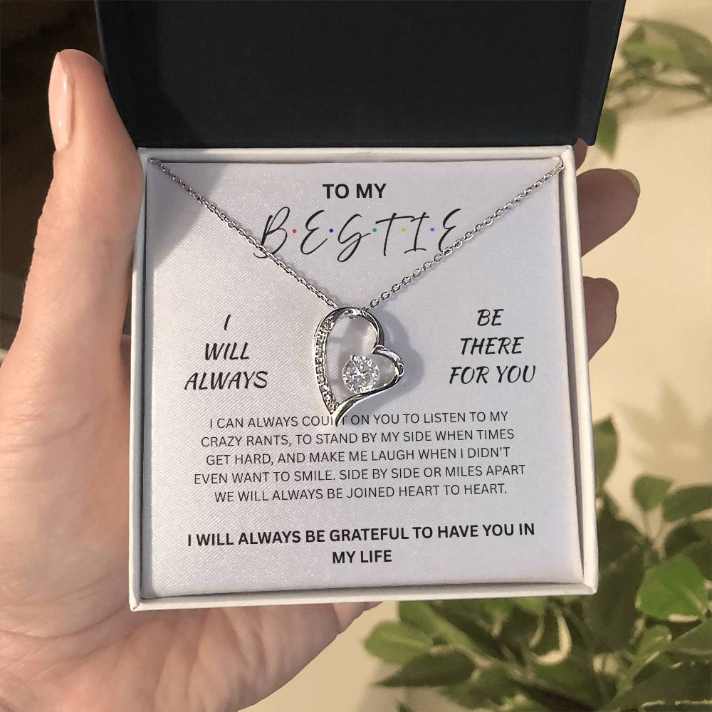 Brilliant Forever Love Necklace for your Very "Best friend"