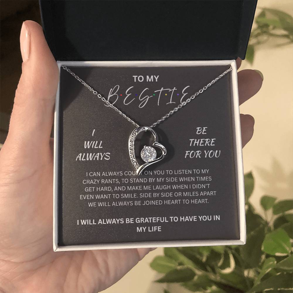 Brilliant Forever Love Necklace for your Very "Best friend"