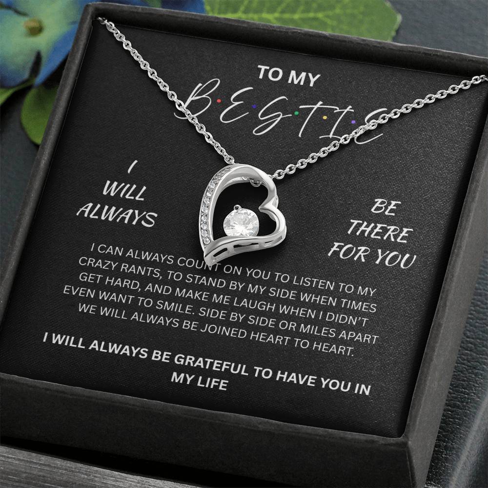 Brilliant Forever Love Necklace for your Very "Best friend"