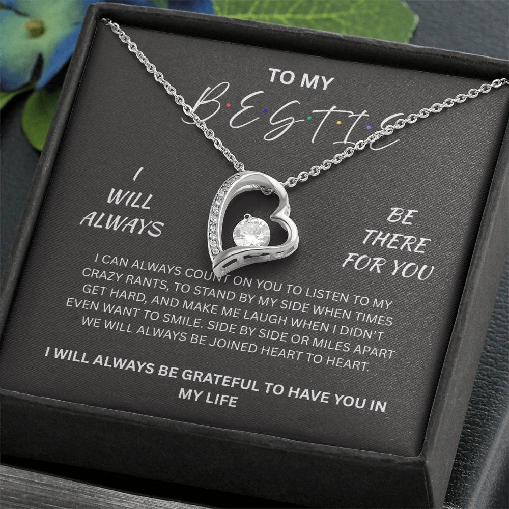 Brilliant Forever Love Necklace for your Very "Best friend"