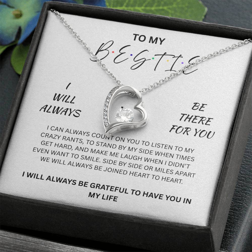 Brilliant Forever Love Necklace for your Very "Best friend"