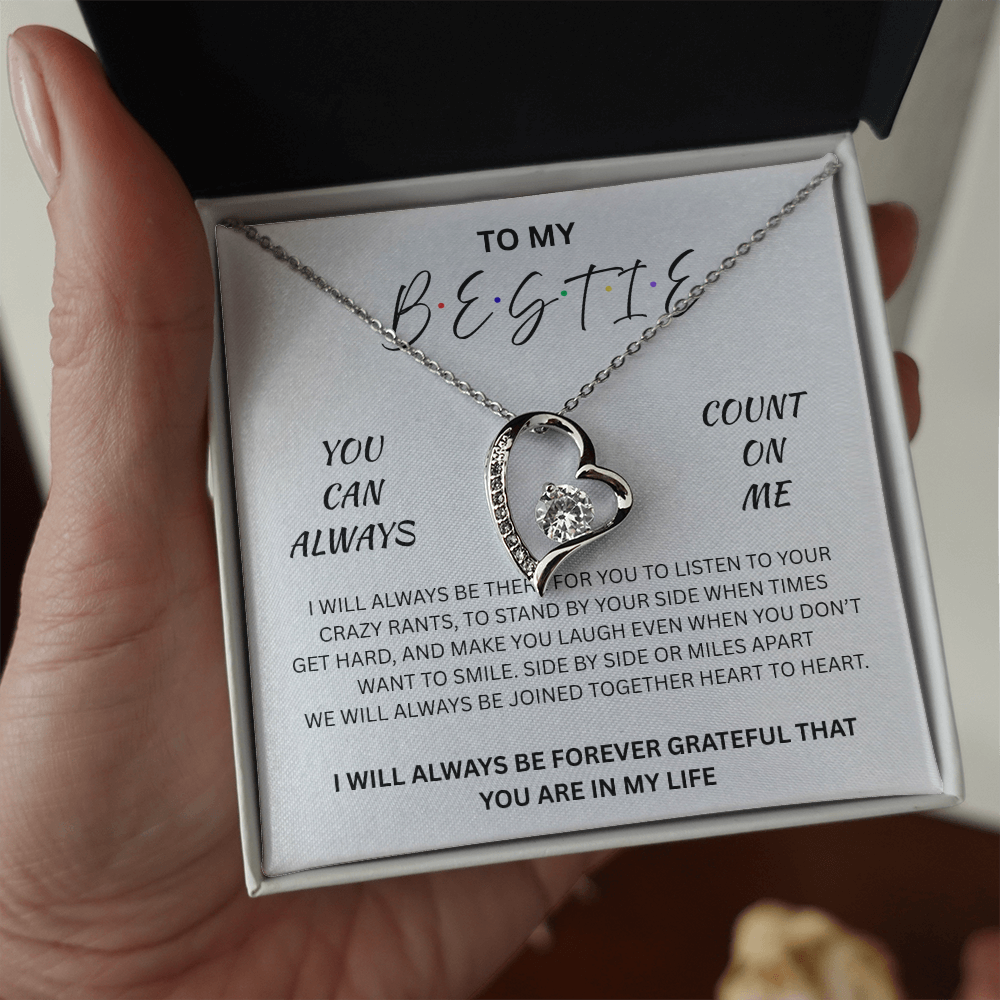 Brilliant Forever Love Necklace for your Very "Best friend"