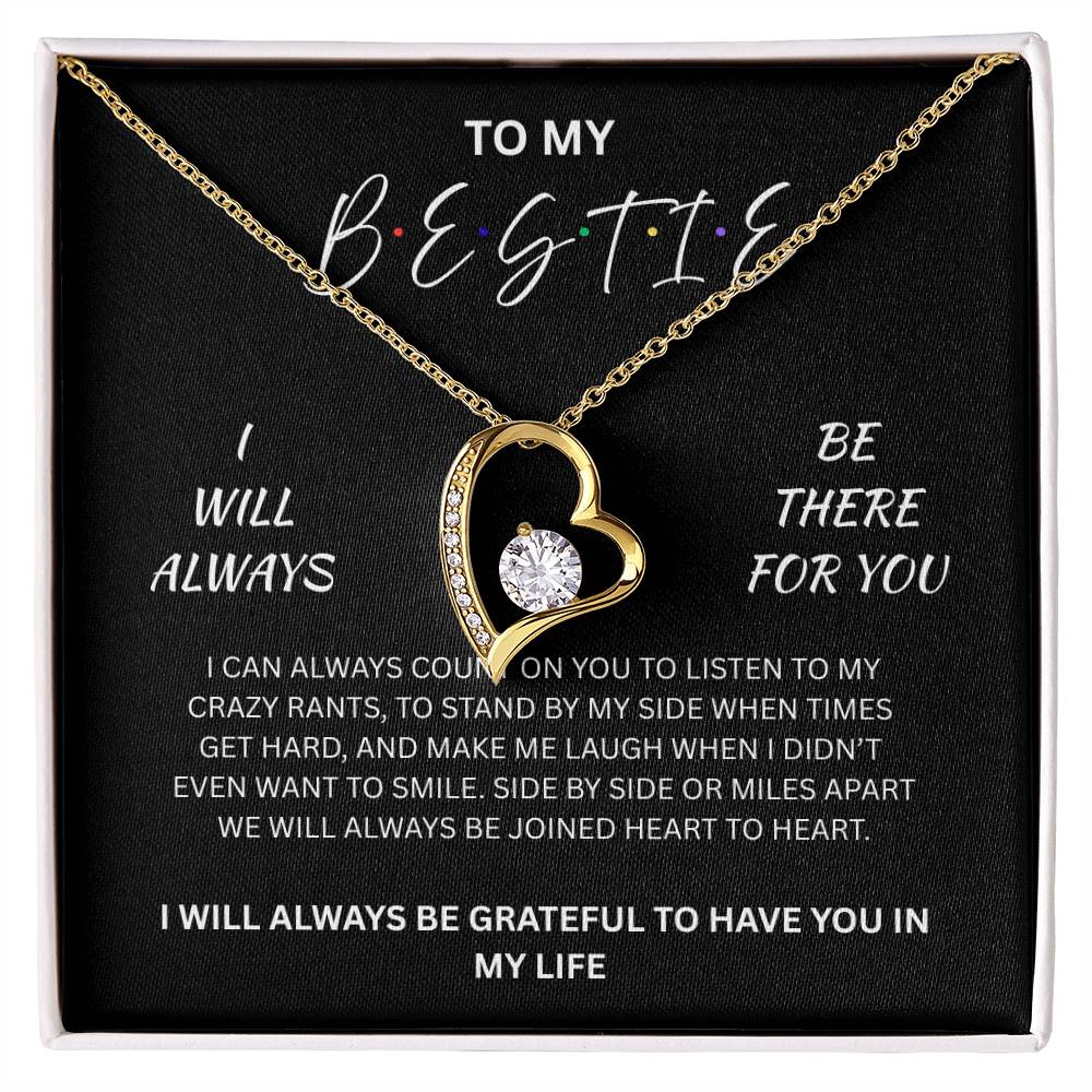 Brilliant Forever Love Necklace for your Very "Best friend"