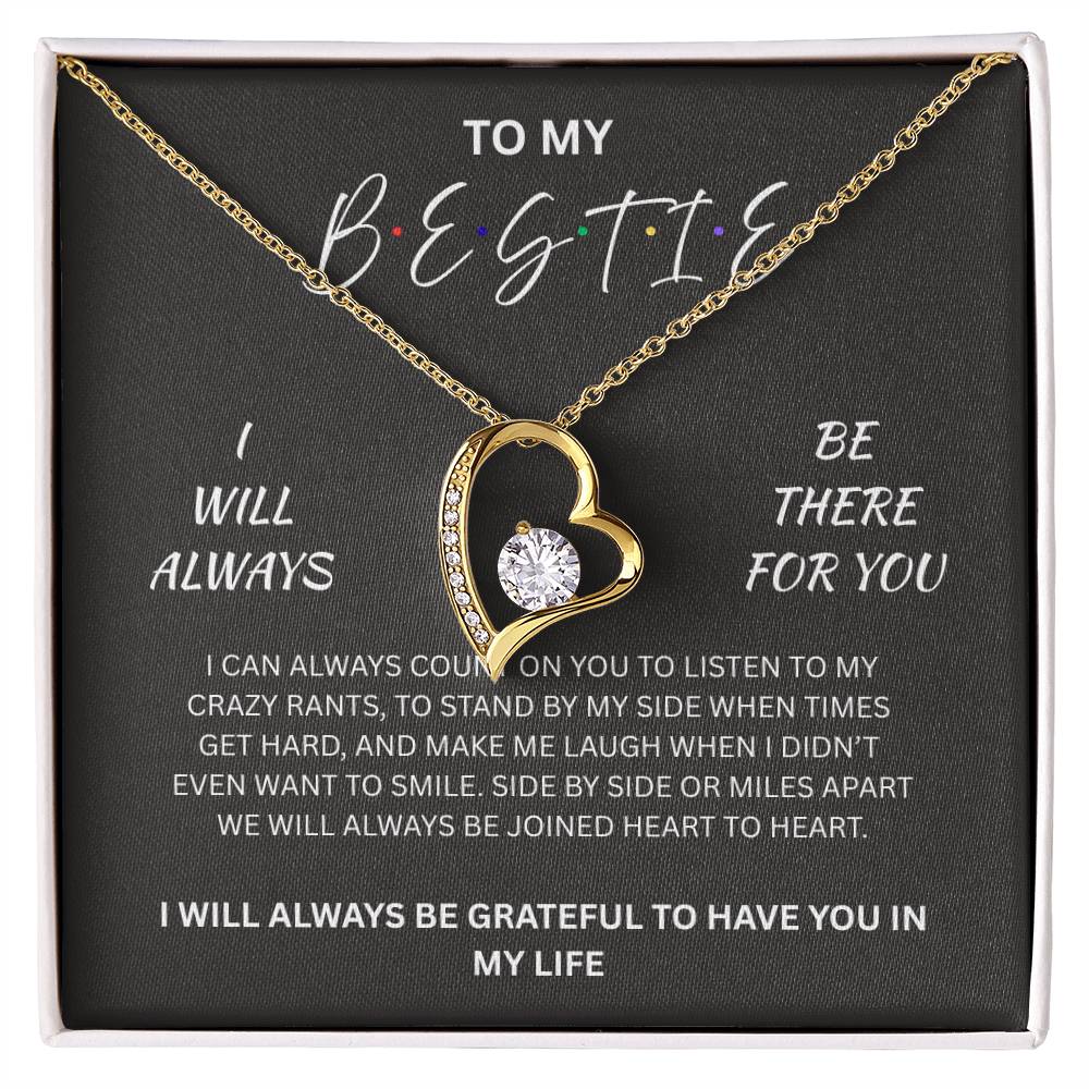Brilliant Forever Love Necklace for your Very "Best friend"