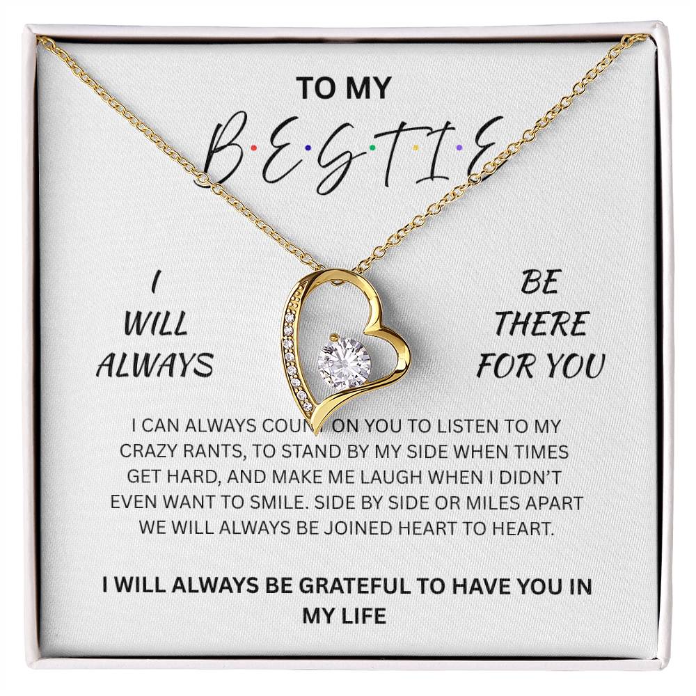 Brilliant Forever Love Necklace for your Very "Best friend"