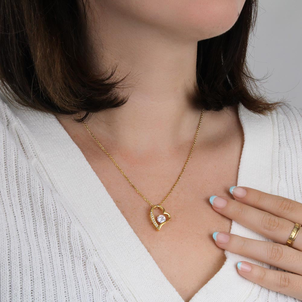 Brilliant Forever Love Necklace for your Very "Best friend"