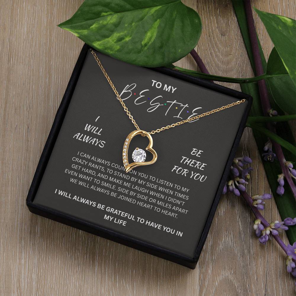 Brilliant Forever Love Necklace for your Very "Best friend"