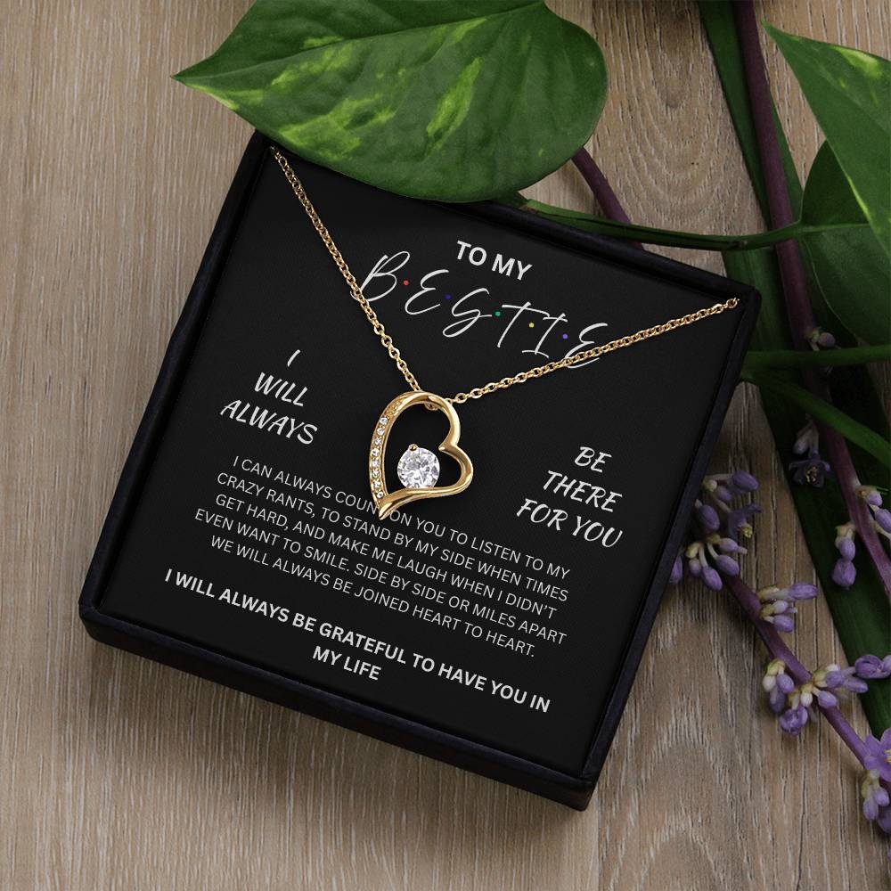 Brilliant Forever Love Necklace for your Very "Best friend"