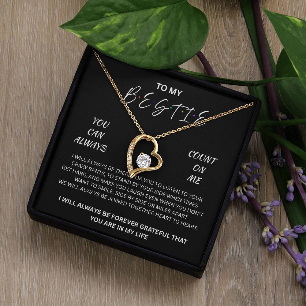 Brilliant Forever Love Necklace for your Very "Best friend"