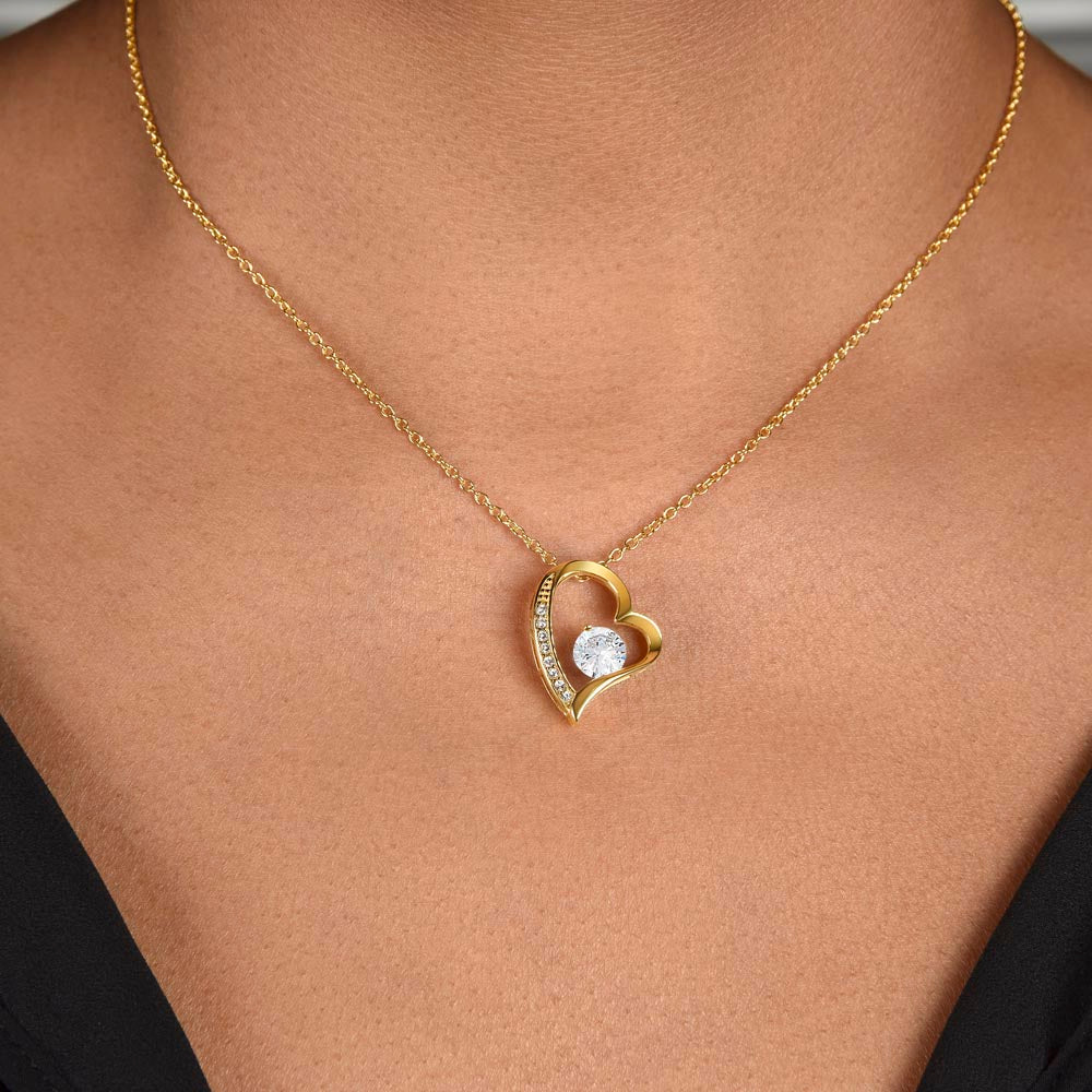 Brilliant Forever Love Necklace for your Very "Best friend"