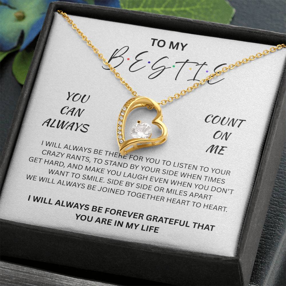 Brilliant Forever Love Necklace for your Very "Best friend"