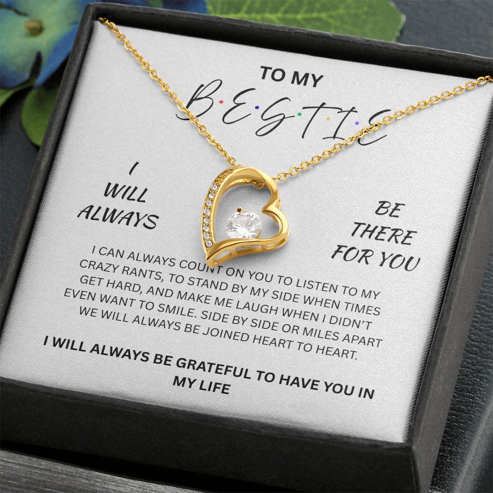 Brilliant Forever Love Necklace for your Very "Best friend"