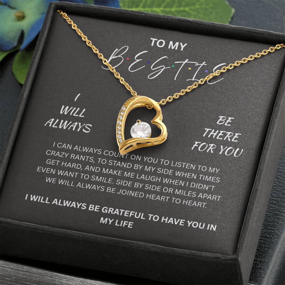 Brilliant Forever Love Necklace for your Very "Best friend"