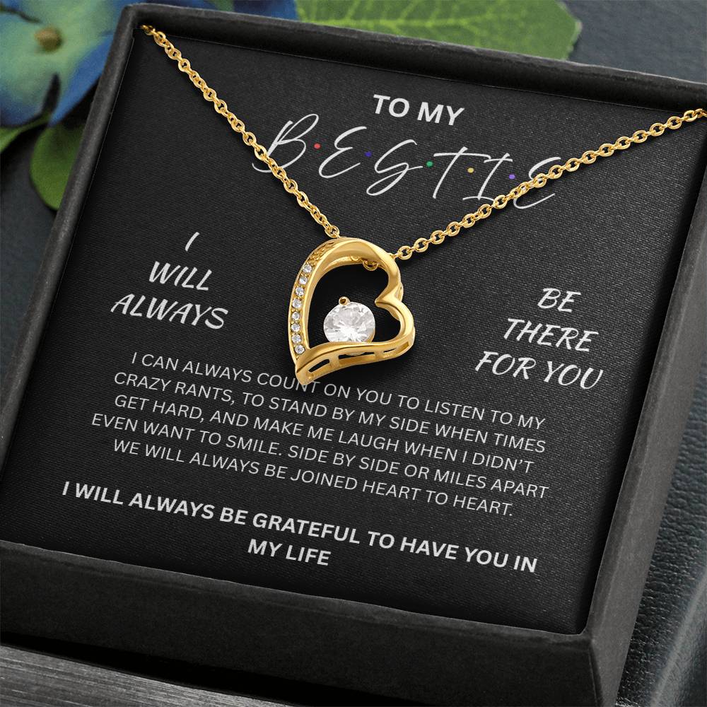 Brilliant Forever Love Necklace for your Very "Best friend"