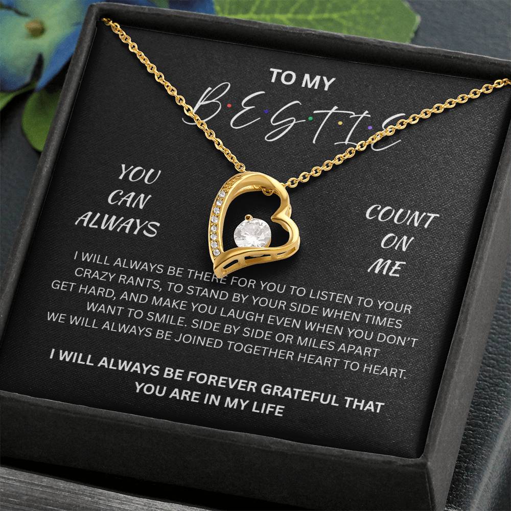 Brilliant Forever Love Necklace for your Very "Best friend"