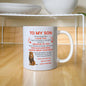 To My Son | ceramic mug