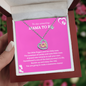 Precious Gift for "Mommy To Be" Baby Feet Heart Necklace