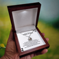 Precious Gift for "Mommy To Be" Baby Feet Heart Necklace