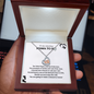 Precious Gift for "Mommy To Be" Baby Feet Heart Necklace
