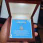 Precious Gift for "Mommy To Be" Baby Feet Heart Necklace