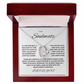 Captivating Forever Love Necklace "To My Soulmate"