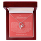 Captivating Forever Love Necklace "To My Soulmate"