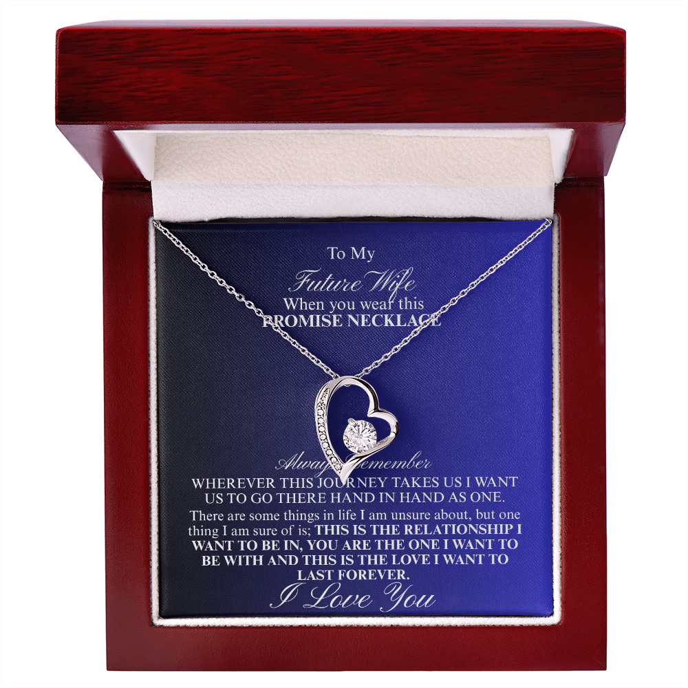 Elegant Love Offering for your "Future Wife" Forever Love Necklace